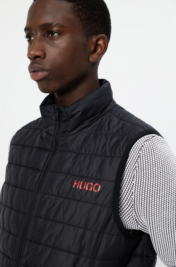 SLEEVELESS JACKET HUGO - 001
